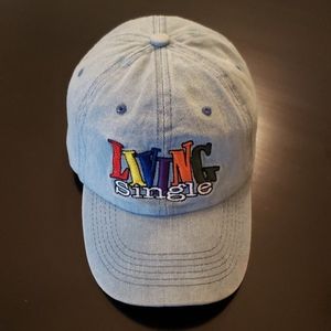 Living Single Blue Jean Hat Adjustable